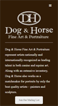 Mobile Screenshot of dogandhorsefineart.com